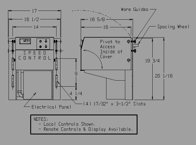 Ware Spacer Drawing